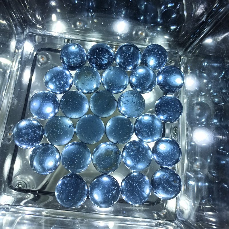 Aquarium Fish Land - Glass Marble 14/16/17mm Colored Glass Beads