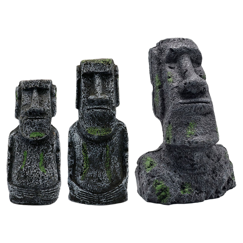 Aquarium Moai Statues Easter I - Aquarium Fish Land review and price