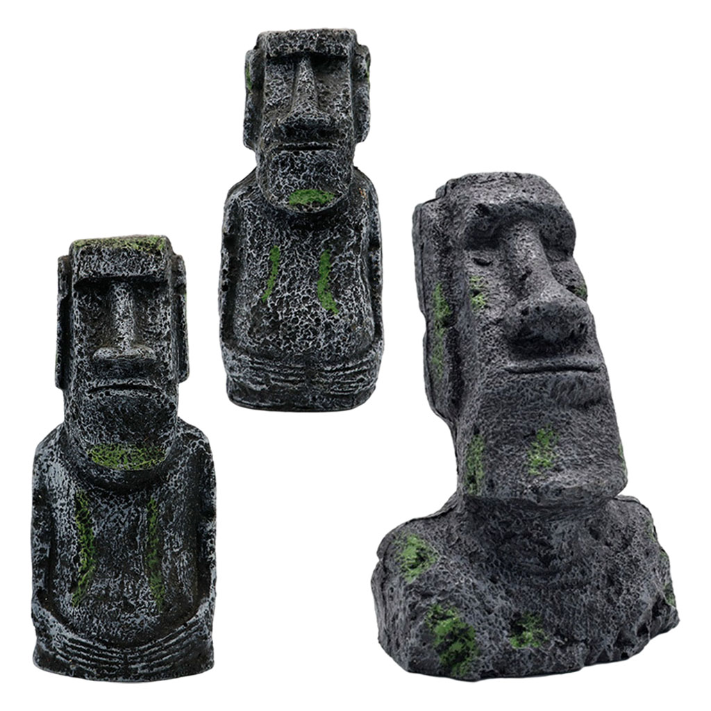 Aquarium Moai Statues Easter I - Aquarium Fish Land review and price