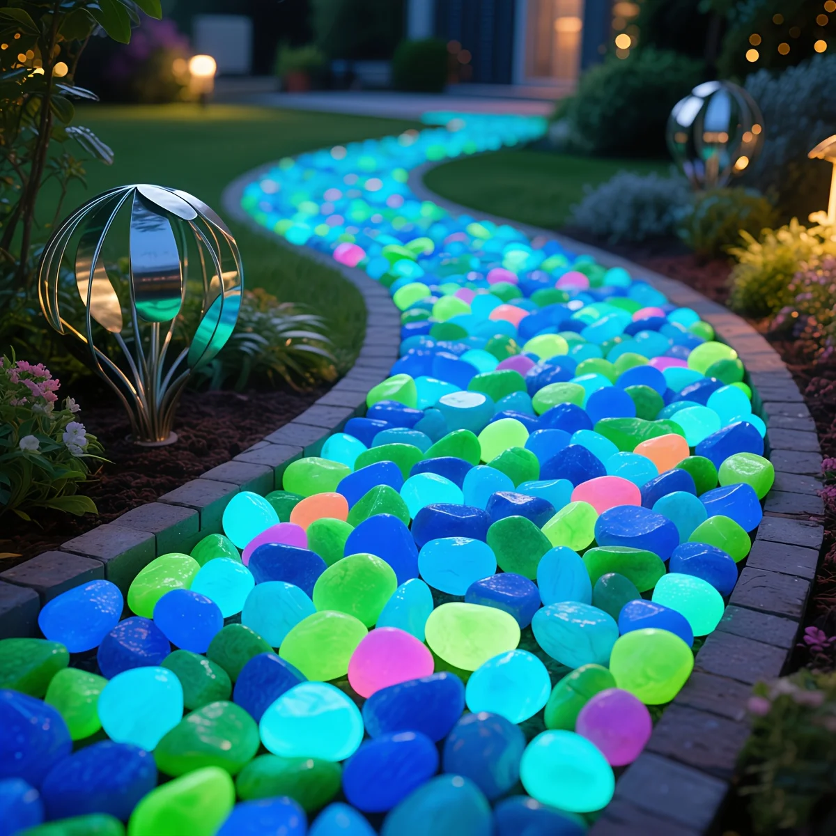 1CM 100pcs Color Goose Stone L - Aquarium Fish Land review and price