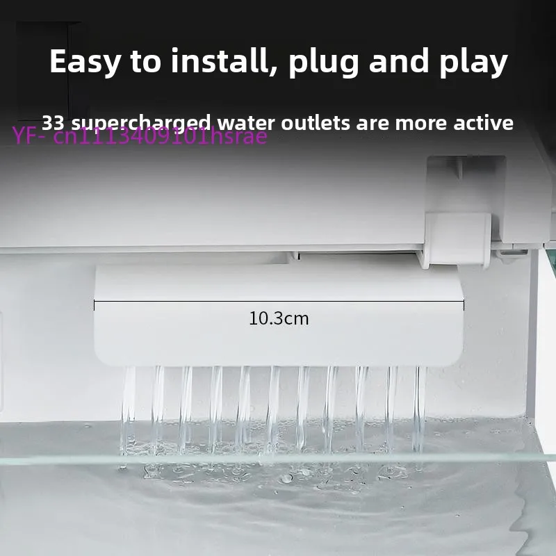 Aquarium Rainfall Spout Modifi - Xiaomi Aquarium Fish Tank review and price