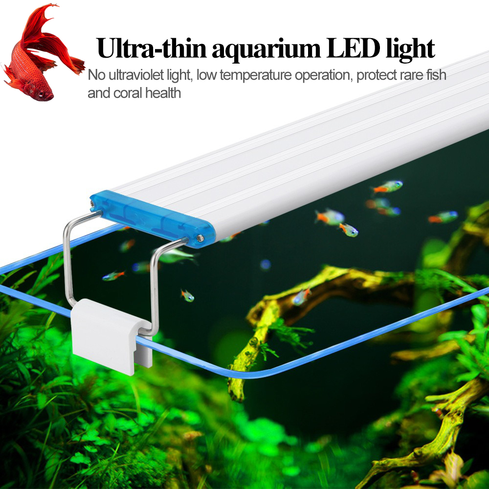 Ultra-thin Aquarium Light Blue - Aquarium Fish Elevator review and price