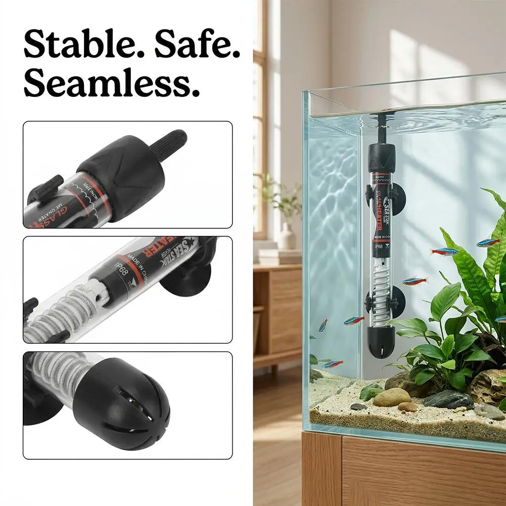 Adjustable Aquarium Heater 25W - Aquarium Fish Cold Water review and price