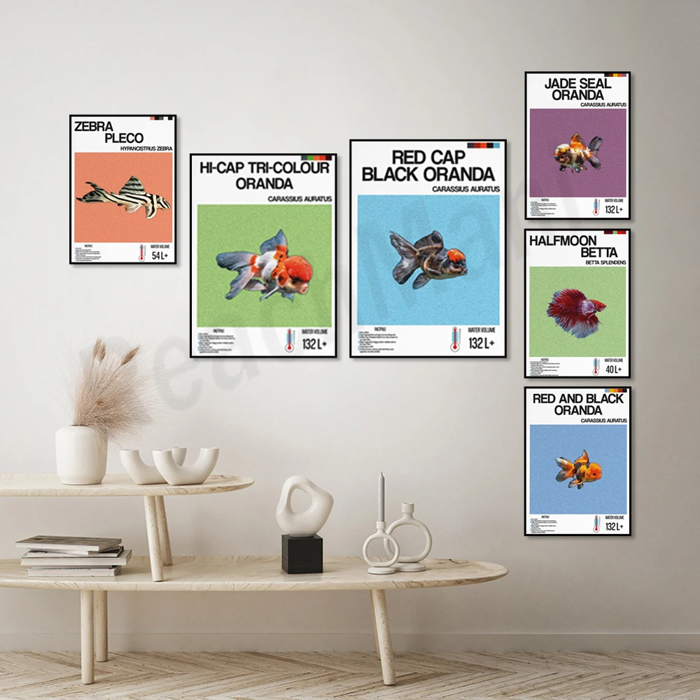 Fish information print, orname - Aquarium Fish Zebra review and price
