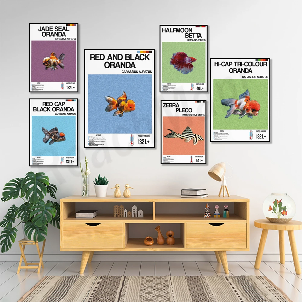 Fish information print, orname - Aquarium Fish Zebra review and price