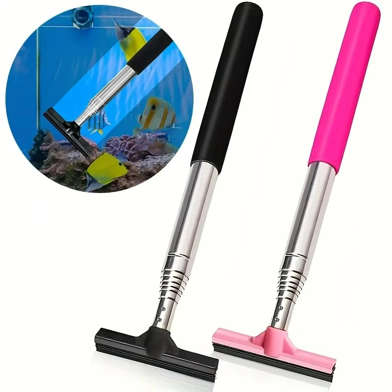 Telescopic Aquarium Scraper Br - Algae Scraper Blade review and price