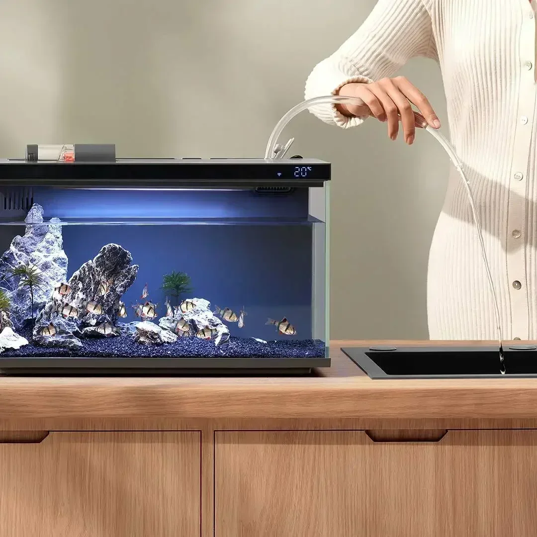 Original Mijia MYG100 Smart Aq - Xiaomi Aquarium Fish Tank review and price