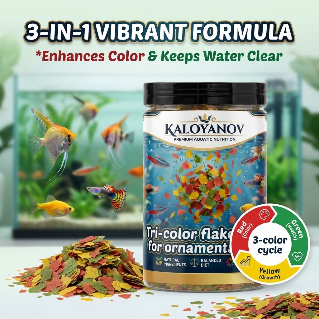 Premium 3-Color Flakes Fish Fo - Tetra Food Tropical Flakes review and price