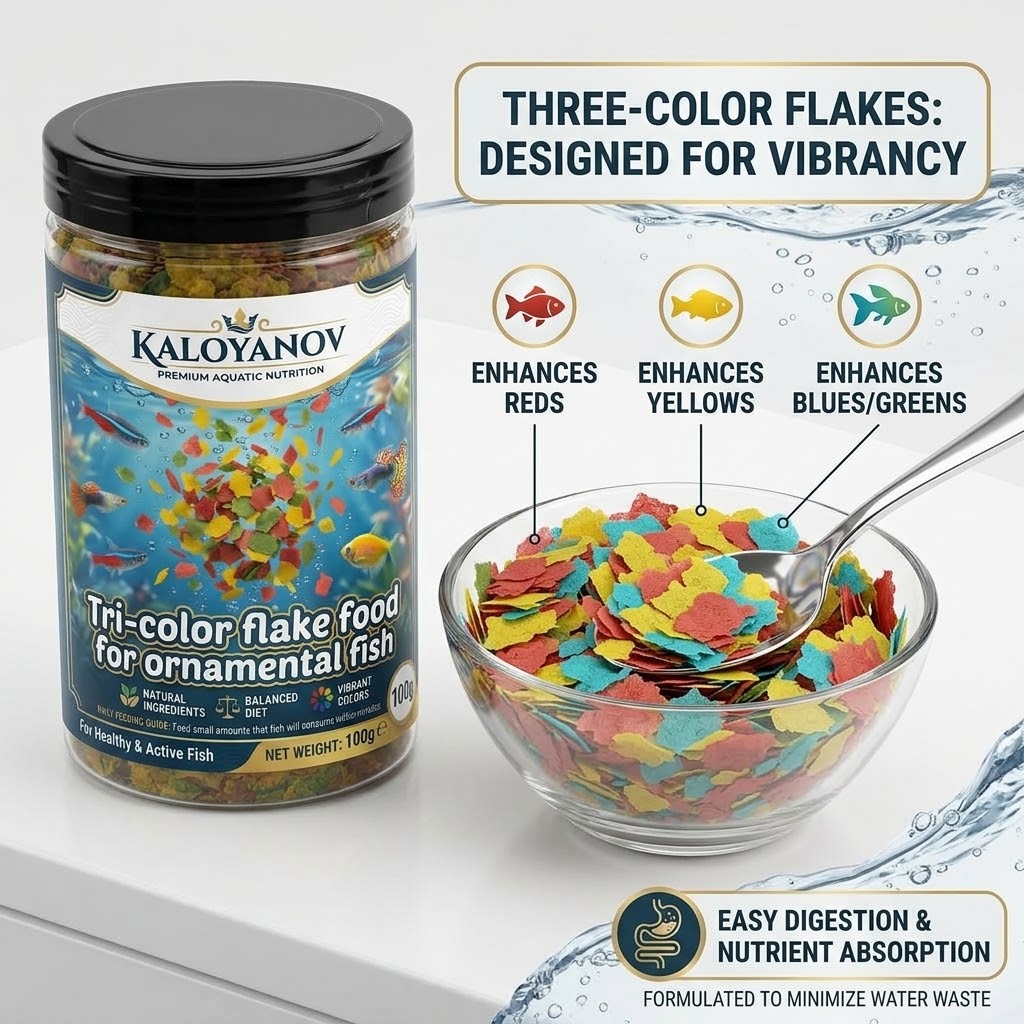 Premium 3-Color Flakes Fish Fo - Tetra Food Tropical Flakes review and price