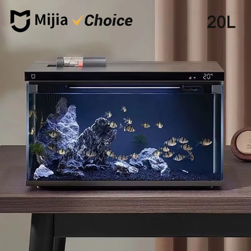 Mijia Smart Fish Tank MYG100 W - Xiaomi Aquarium Fish Tank review and price
