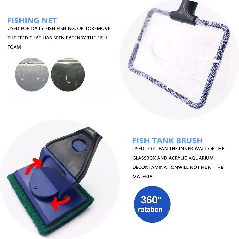 5in1 Aquarium Cleaning Tool Pl - Algae Scraper Blade review and price