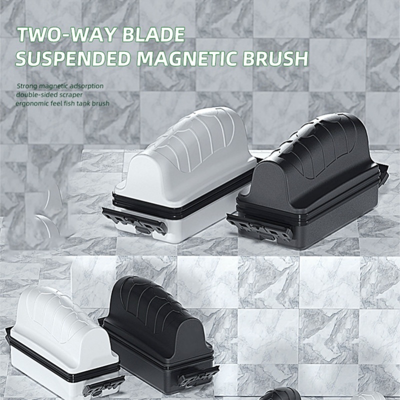 Aquarium Magnetic Brush Double - Algae Scraper Blade review and price
