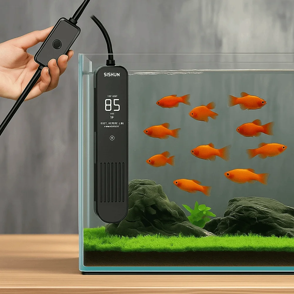 LCD Display 20-35°C Digital Fi - Aquarium Fish Cold Water review and price